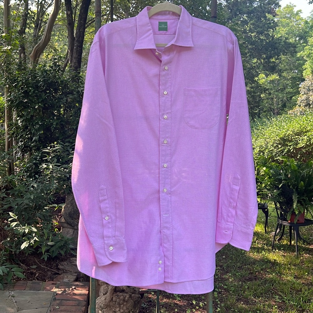 Sid Mashburn Pink Casual Button Down Shirt
